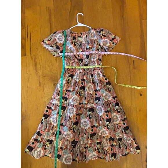 Anthropologie Maeve The Somerset Maxi Dress Sz XS EUC Floral Boho - Picture 10 of 10